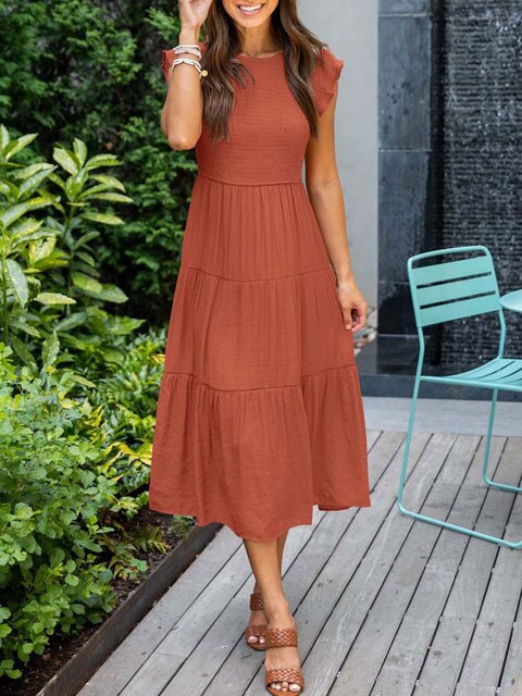 Helene - Elegancka vintage letnia maxi sukienka dla kobiet