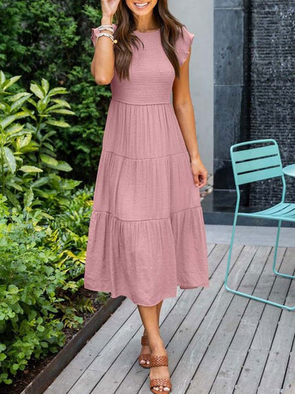 Helene - Elegancka vintage letnia maxi sukienka dla kobiet