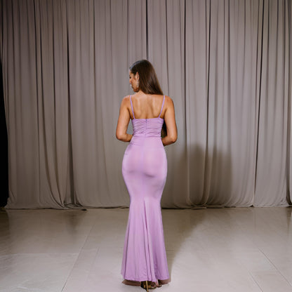 Irena - Elegancka Plisowana Sukienka Bodycon na Wieczór