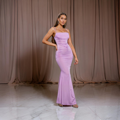 Irena - Elegancka Plisowana Sukienka Bodycon na Wieczór